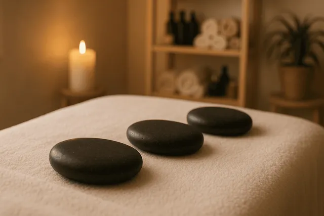 Hot Stone Massage at Grand Spa