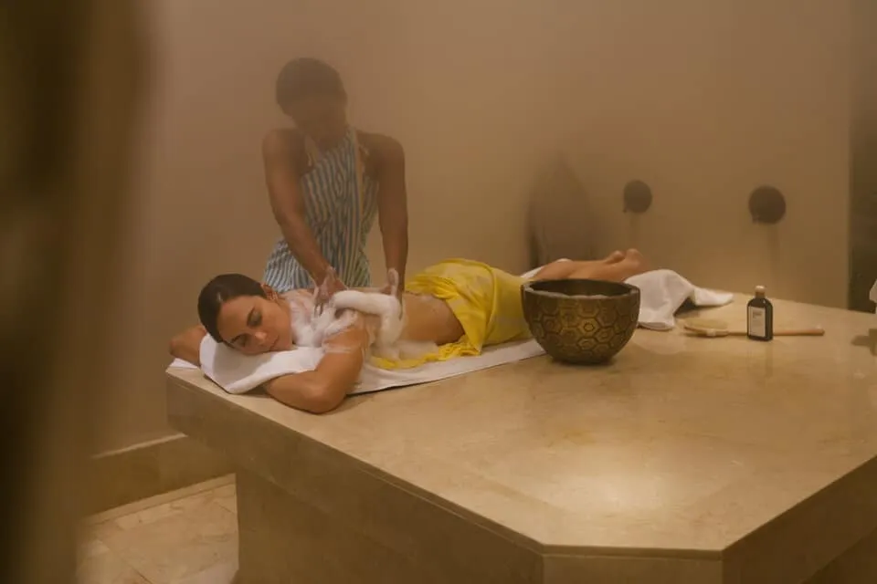 Lava Shell Massage at Grand Spa